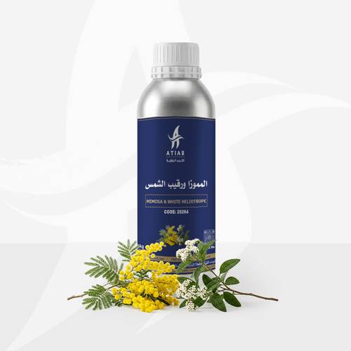 المموزا ورقيب الشمس -MIMOSA & WHITE HELIOTROPE