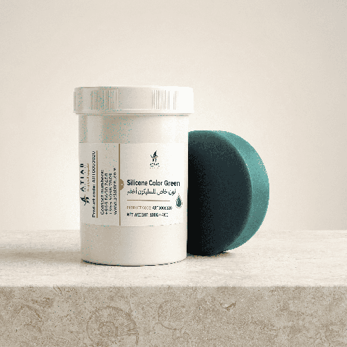 لون خاص للسليكون أخضر- silicone color green