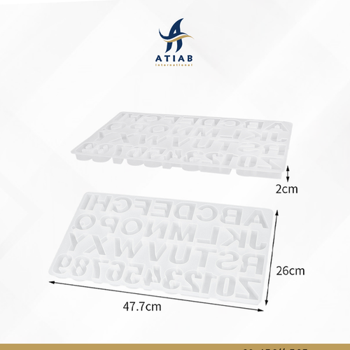 Silicone mold for resin