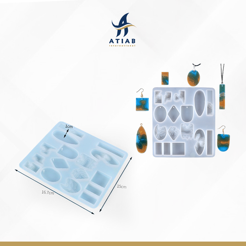 Silicone mold for resin