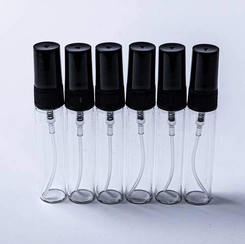 5ml tester bottle Black pump