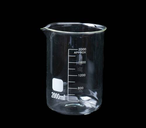 كأس زجاجي حجم 2000مل - GLASS BEAKER 2000ml