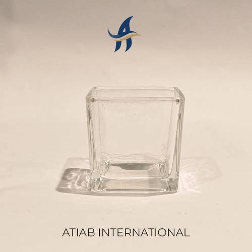 Square Jar Clear 52*52 