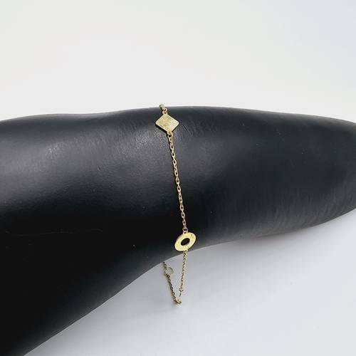 انسيال ذهب عيار 18