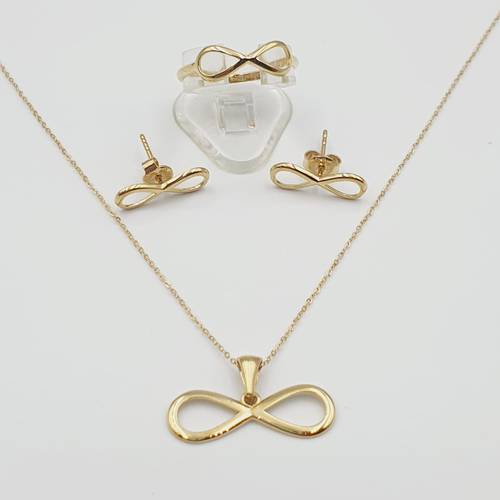 نصف طقم ذهب عيار 18