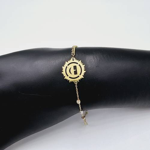 انسيال ذهب عيار 18
