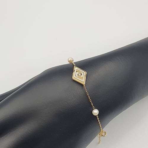 انسيال ذهب عيار 18