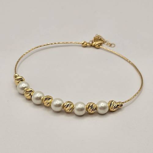 اسوارة ذهب عيار 18