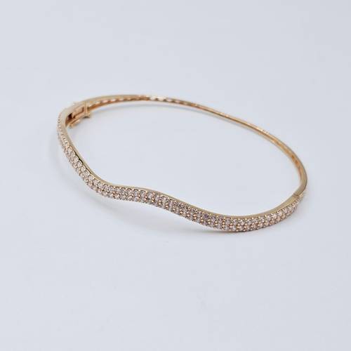 اسوارة ذهب عيار 18