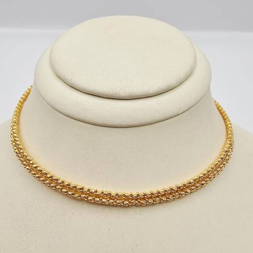 عقد ذهب عيار 21