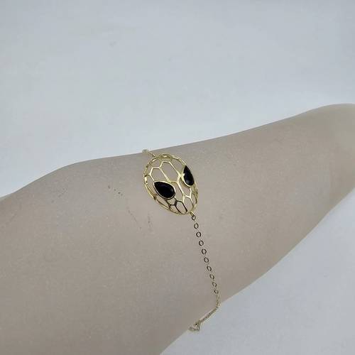 انسيال ذهب عيار 18