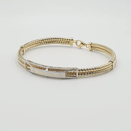 اسوارة ذهب عيار 18
