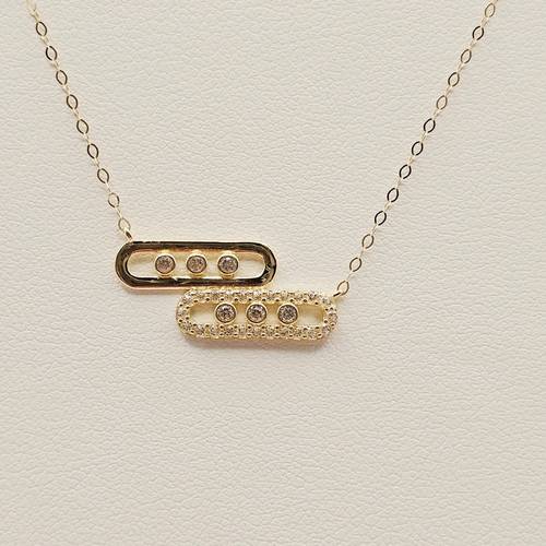 عقد ذهب عيار 18