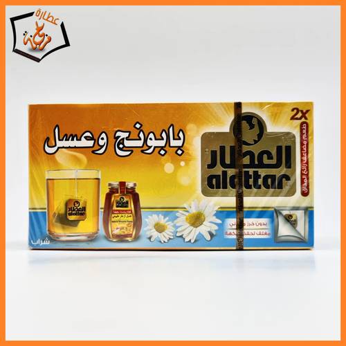 شاي  بابونج عسل العطار24 كيس 