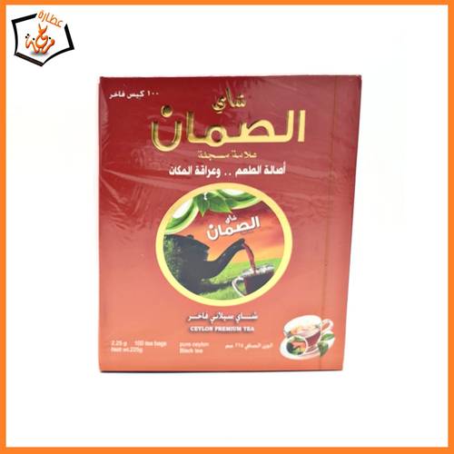 شاي الصمان 100 كيس 