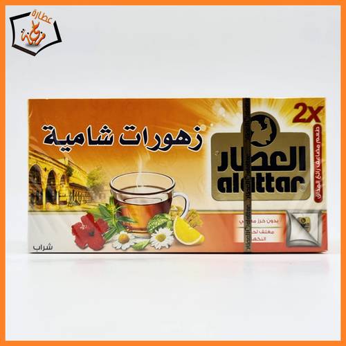 شاي  زهورات شامية العطار24 كيس 