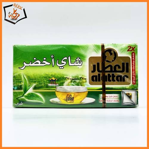 شاي اخضر العطار 24 كيس 