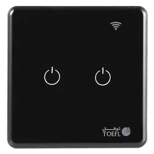 مفتاح مجوز اسود ذكي تحكم عن بعد WiFi - توفل