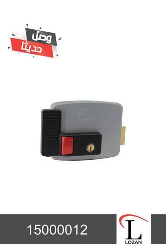 قفل باب لطش كهربائي رمادي - لوزان