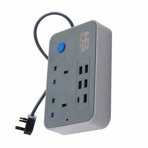 توصيلة كهربائية 2 منافذ 3 متر .USB5.1TYPe-c - اتش بي