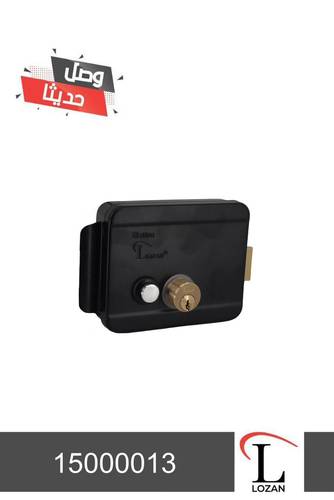 قفل باب لطش كهربائي اسود - لوزان