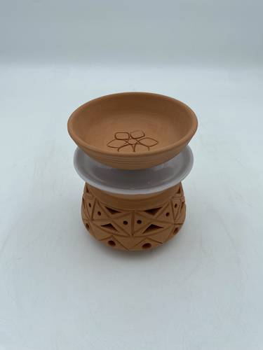 مبخرة مخروطية ( ثلاثية شمعدان فواحة مبخرة )
