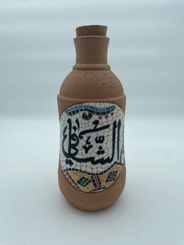 قارورة فسيفساء (الشافي) لتر ونصف تقريبا