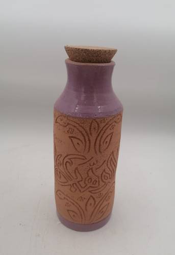 قارورة طراز مديني 600ملي واكثر  (الوهاب)بنفسجي