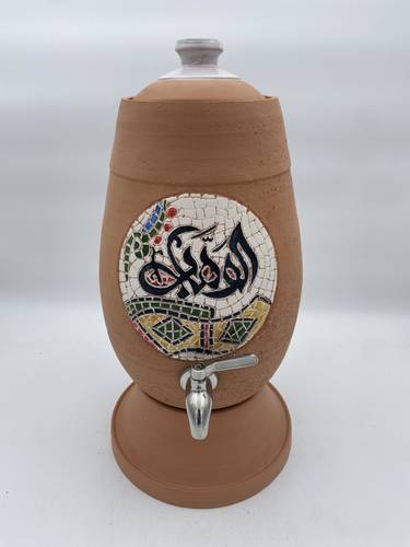 الزير الفسيفساء البيضاوي المصغر (الوهاب) 3 لتر واكثر