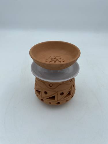 مبخرة مخروطية ( ثلاثية شمعدان فواحة مبخرة )