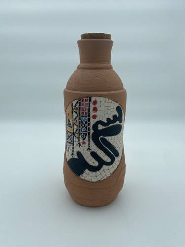 قارورة فسيفساء (بسم الله) لتر ونصف تقريبا