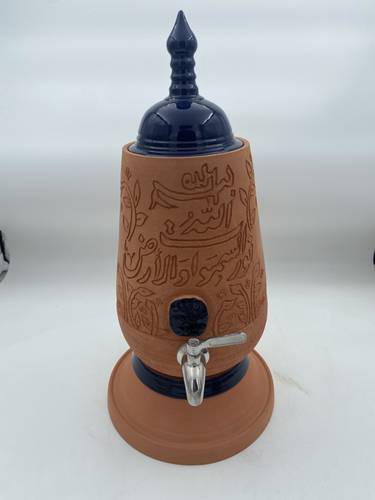 الطراز المديني المصغر (الله نور السموات) كحلي 3 لتر واكثر 