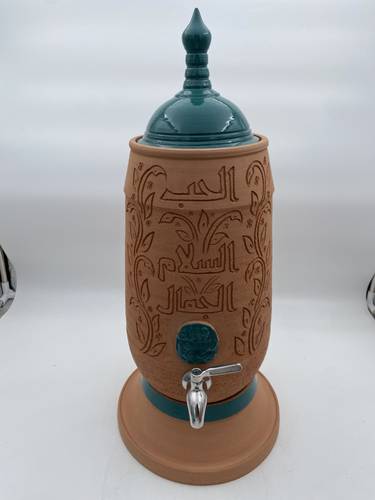 الطراز المديني الصغير (الحب-السلام-الجمال) اخضر 6 لتر