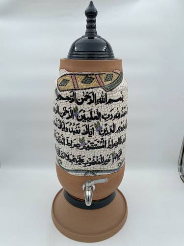 الزير الفسيفساء الكبير (الفاتحة) اسود