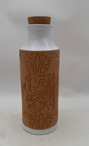 قارورة طراز مديني 1لتر  وزيادة  (الرزاق) ابيض