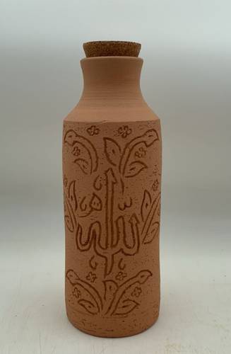 قارورة طراز مديني، بدون لون 600ملي  واكثر (الله)
