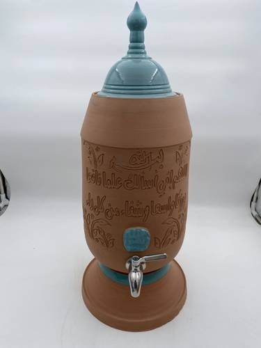 الطراز المديني الصغير (دعاء زمزم) تركواز 6 لتر