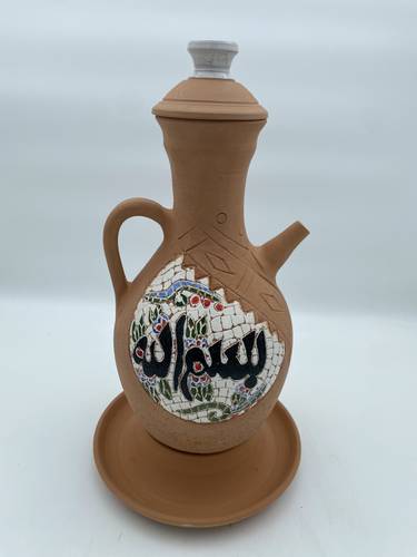 ابريق لبناني فسيفساء (بسم الله)لترين ونصف تقريباً