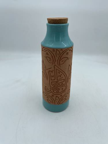 قارورة طراز مديني 600 ملي واكثر (الجبار) تركواز