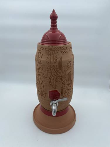 الطراز المديني المصغر (بسملة طويلة) احمر 3 لتر