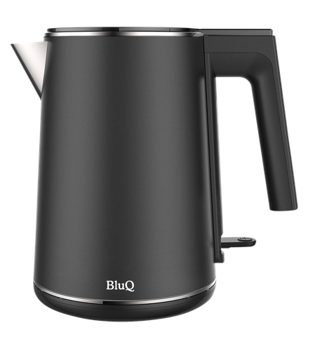 BluQ Double Layer Kettle Stainless Steel inside Plastic outside 1 L 1500 W