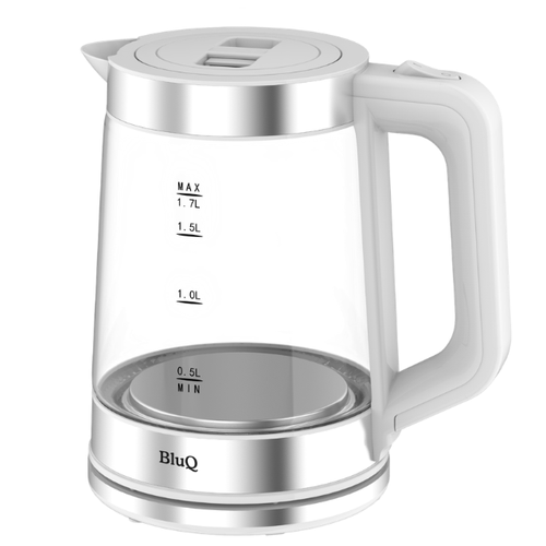 BluQ Glass Kettle 1.7L 2200 W Transpanet