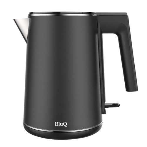 BluQ Double Layer Kettle Stainless Steel inside Plastic outside 1 L 1500 W
