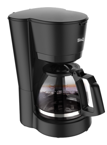 BluQ Coffee Maker 0.75L With glass Carafe And Drip Function