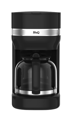 BluQ Coffee Maker 1.5L With glass Carafe And Drip Function 900 W