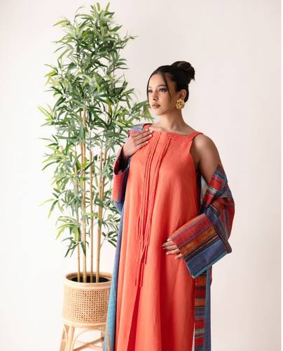 linen dress Indian cotton abaya 