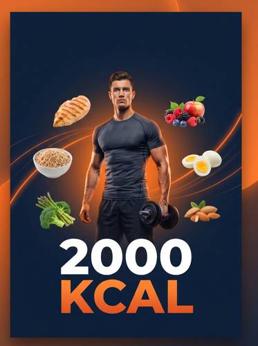 جدول غذائي 2000 سعرة
