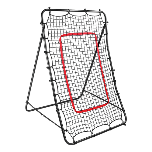 Multi-purpose sports rebound net for professional baseball and football training