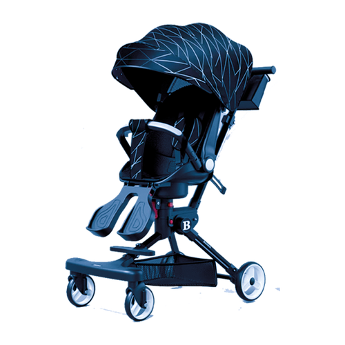 Practical and easy-to-fold baby stroller 