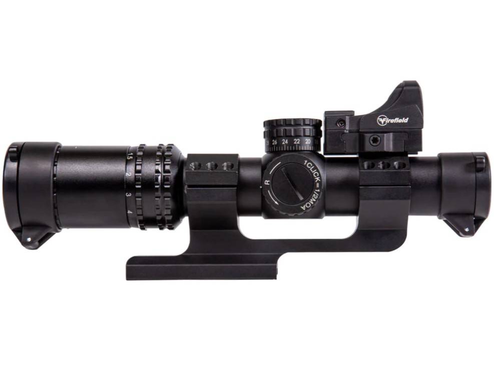 ناظور مع ريد دوت  Firefield RapidStrike 1-4x24 Kit